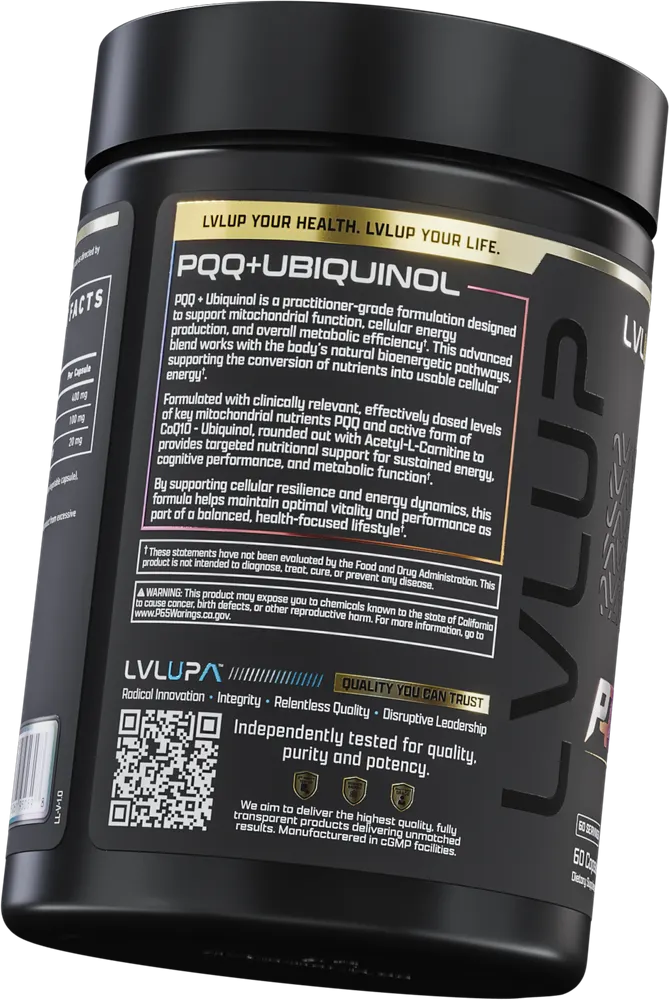 PQQ + Ubiquinol